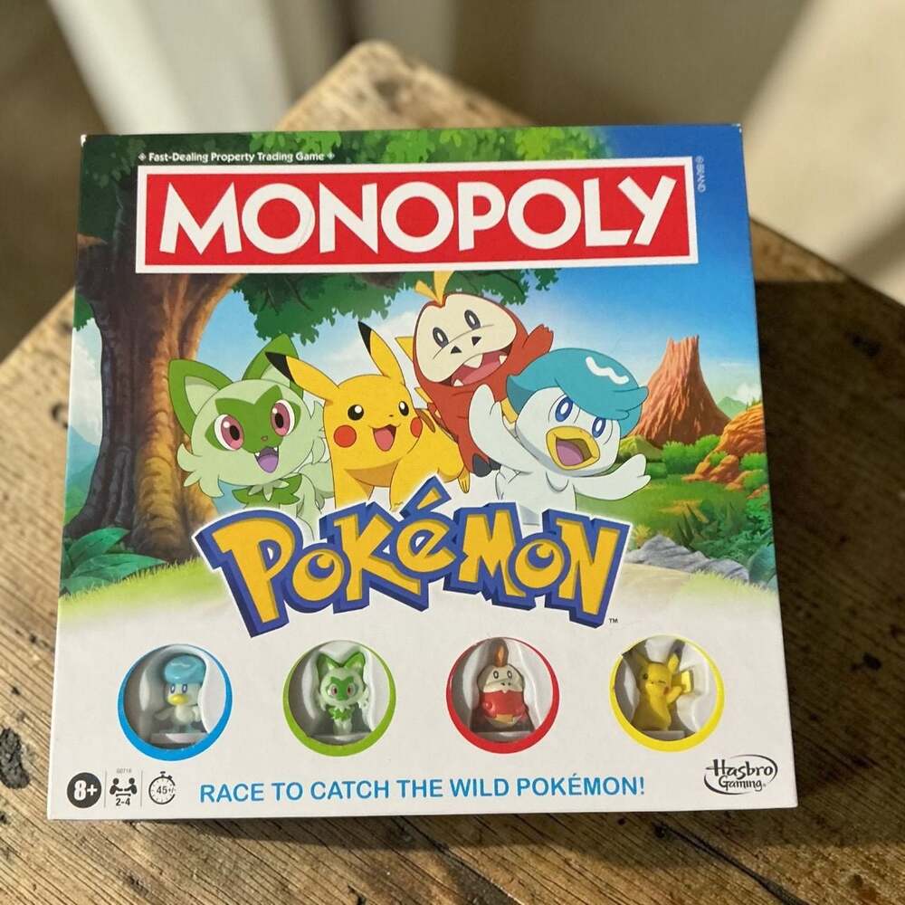 Hasbro Gaming Monopoly Pokémon Edition Board Game
